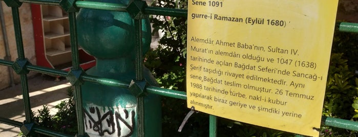 Alemdar Ahmet Baba Kabri is one of Anadolu | Spiritüel Merkezler.