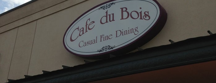 Cafe Du Bois is one of Restaurants.
