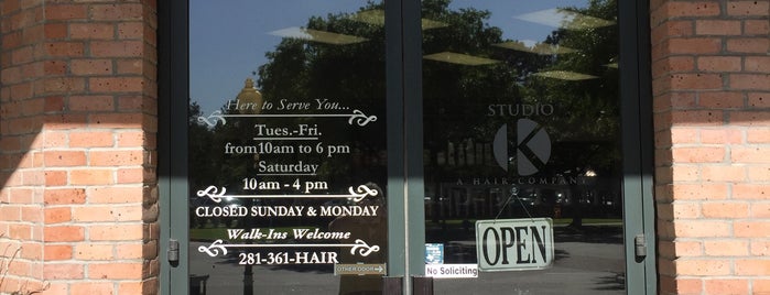 Studio K - A Hair Company is one of Lugares favoritos de ᴡ.