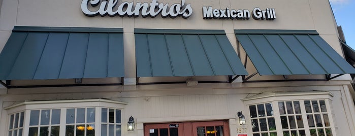 Cilantro's Mexican Grill is one of favorite food places.