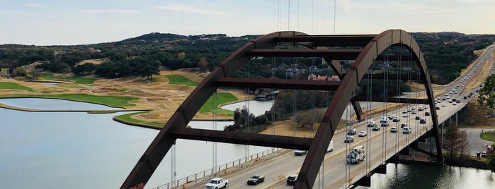 360 Bridge (Pennybacker Bridge) is one of The 15 Best Places for Sunsets in Austin.