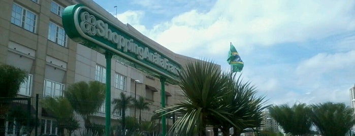 Shopping Anália Franco is one of 100 Shopping Centers (mais frequentados Brasil).