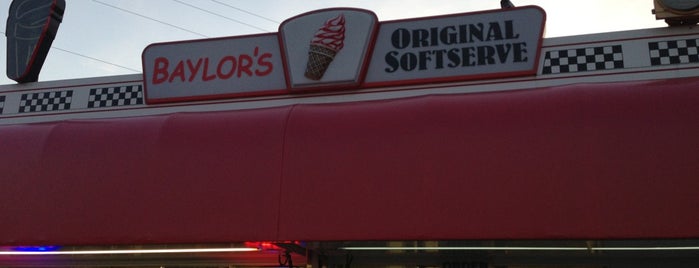 Baylor's Ice Cream is one of Tempat yang Disimpan kazahel.