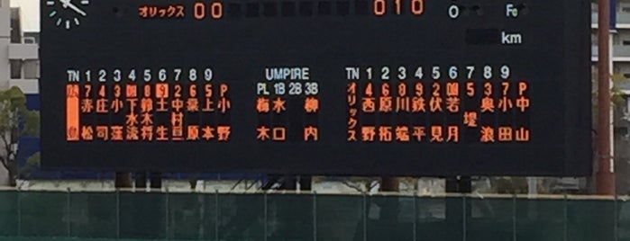 神戸総合運動公園サブ球場 is one of baseball stadiums.