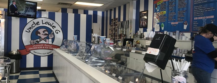 Uncle Louie G's Homemade Gourmet Italian Ices & Ice Cream is one of Ice Cream Shops.