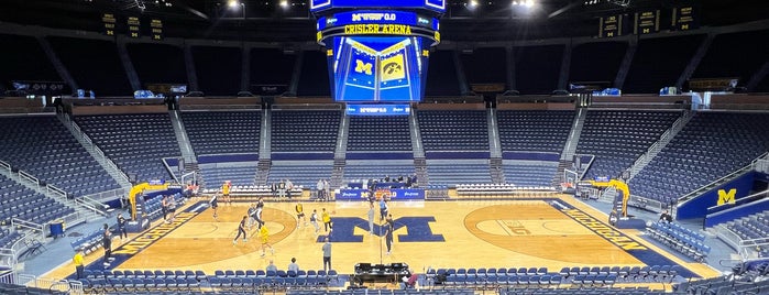 Crisler Center is one of NCAA Division I Basketball Arenas/Venues.