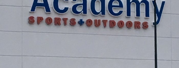 Academy Sports + Outdoors is one of Places.