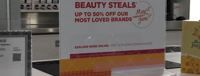 Ulta Beauty is one of shops.