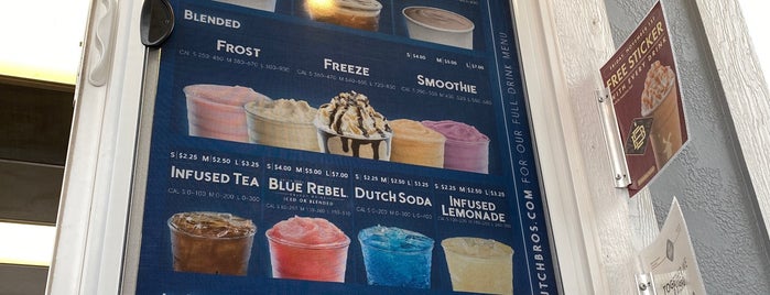 Dutch Bros Coffee is one of Eugene/Springfield.