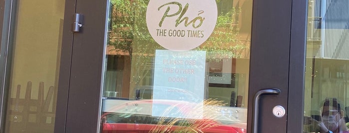 Phở The Good Times Asian Bistro is one of My Favorites Eugene Springfield.