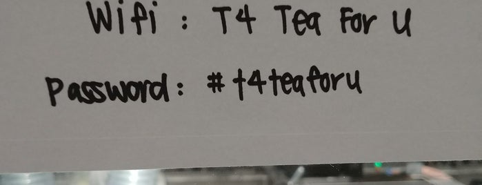 T4 Tea For You 清茶達人 is one of Jonny'un Beğendiği Mekanlar.