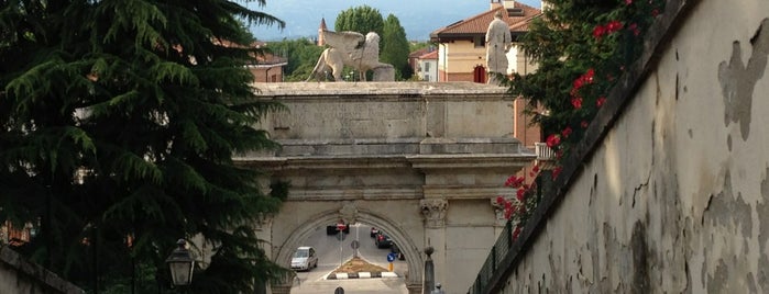 Arco delle Scalette is one of Vicenza, City of Palladio.
