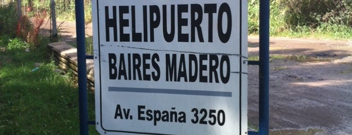 Helipuerto Baires Madero is one of nuevos contactos.