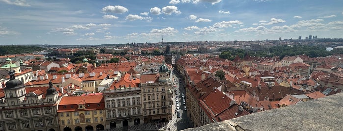 Town Belfry by St Nicholas Church is one of prag.