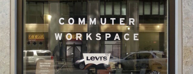 Levi's Commuter Workspace is one of Revisit.