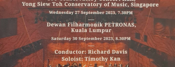 Yong Siew Toh Conservatory Of Music is one of Singapore Event Venues.