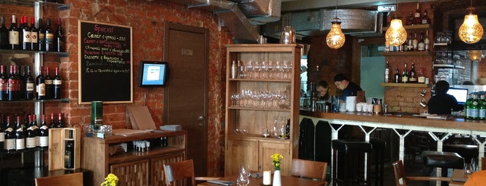 Brix is one of moscow interesting restaurants.