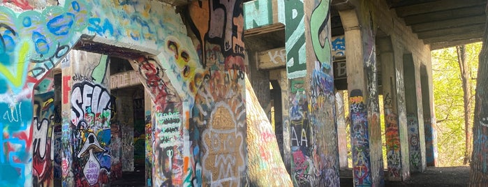 Graffiti Pier is one of Philly.