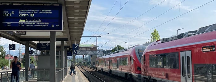 Bahnhof Memmingen is one of Train stations visited.