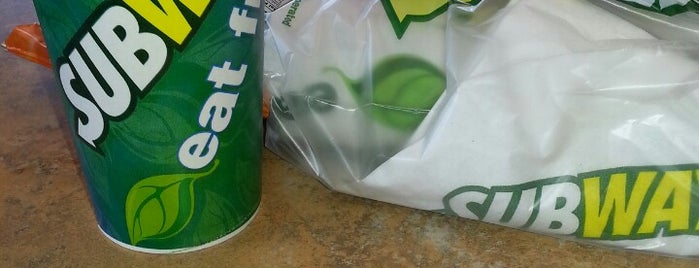 Subway is one of Best Places to Eat Near Campus.
