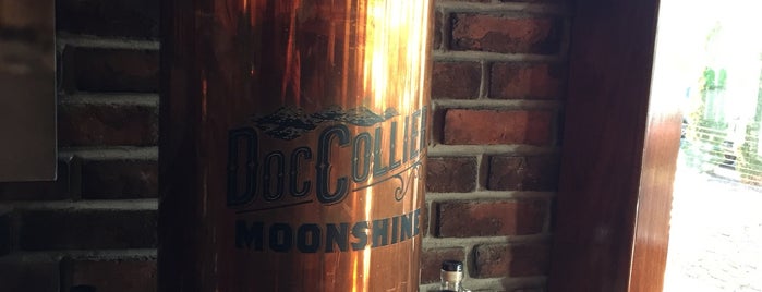 Doc Collier Moonshine is one of Asheville.