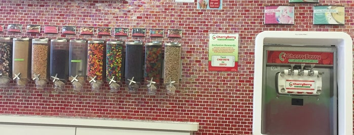 CherryBerry Yogurt Bar is one of Places to Go.