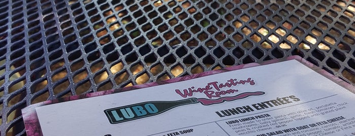 LUBO Wine Tasting Room is one of Places to try.