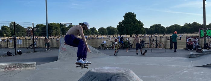 Clapham Common Skatepark is one of London 2.