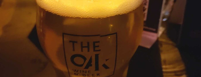 The Oak Wine & Beer is one of Cerveja.