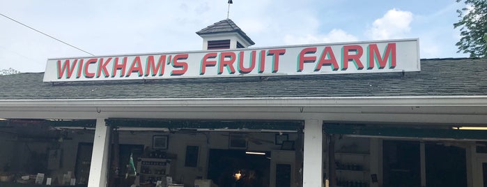 Wickham's Fruit Farm is one of Long Island + North Fork.
