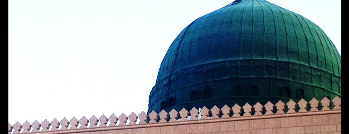 Ravza-i Mutahhara is one of Al-Madinah Munawarah. Saudi Arabia.