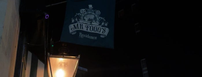 Mr Fogg’s Residence is one of London bars.