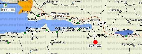 Yuvacık Barajı is one of Yürüyüş parkurları.