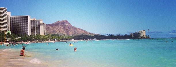 Waikīkī Beach is one of 36 Outstanding Beaches.