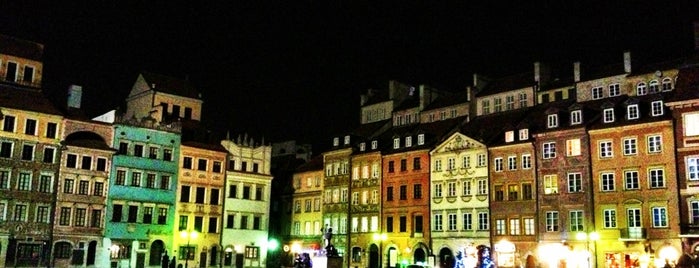 Rynek Starego Miasta is one of Warsaw.