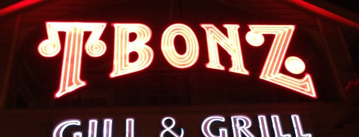 TBonz Gill & Grill is one of Tempat yang Disukai Tad.