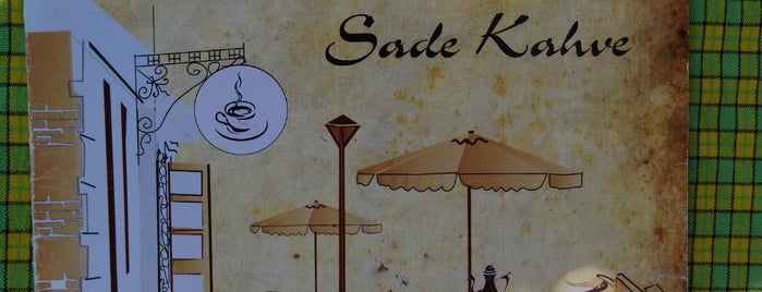 Sade Kahve is one of hang out.