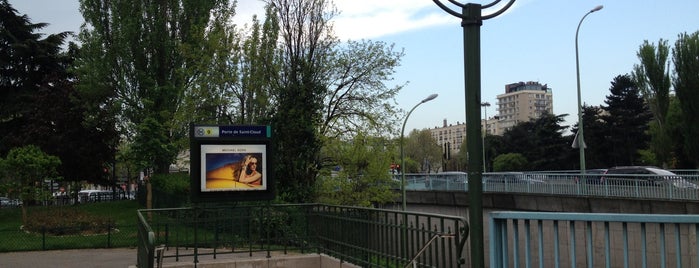 Métro Porte de Saint-Cloud [9] is one of Metro.