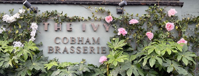 The Ivy Cobham Brasserie is one of Edwin'in Beğendiği Mekanlar.