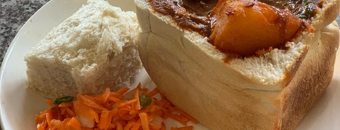 Goundens Restaurant & Take Away is one of The Durban Bunny Chow list.