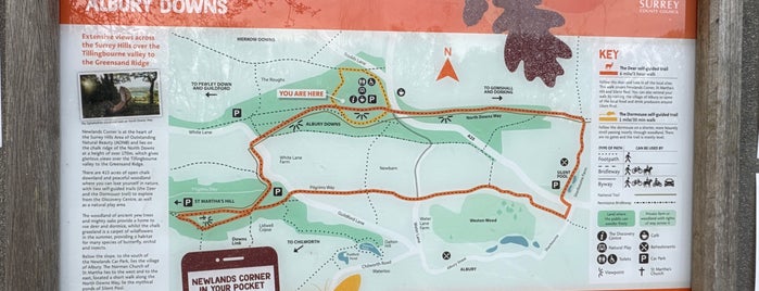 Newlands Corner is one of Outdoors Activity Places - Walking Cycling...