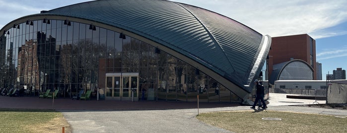 MIT Kresge Auditorium (Building W16) is one of Hackathons.