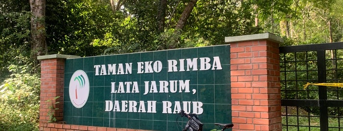 Hutan Lipur LATA JARUM is one of @Raub, Pahang.