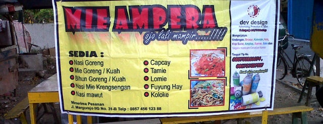 Mie Ampera Margorejo is one of Eat and Eat.