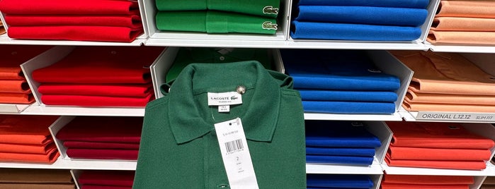Lacoste is one of Rome To-Do.