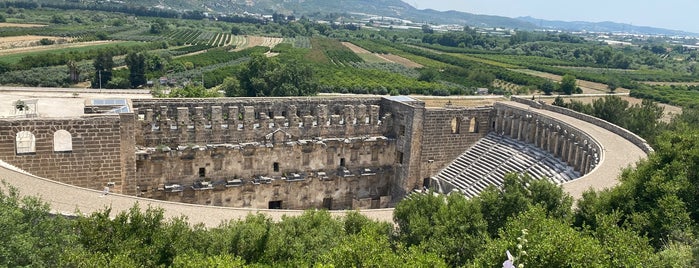 Aspendos is one of UNESCO.