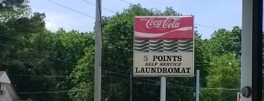 5 Points Laundromat is one of Huntsville.