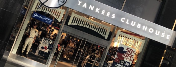 Yankee Clubhouse Shop is one of New York.