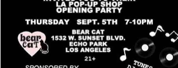 Bear Cat is one of Re-exploring LA.