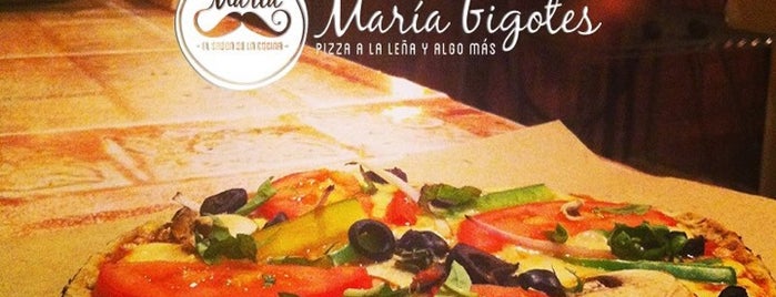 María Bigotes Pizzas a la leña is one of Alejandra'nın Kaydettiği Mekanlar.